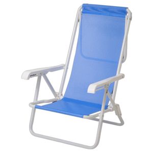 Reposera Playa Solcito 3021 Caño 3/4 8 Posiciones Reforzada