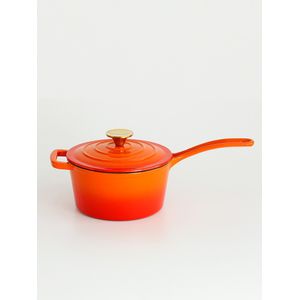 Cacerola Hierro Enlozado con Mango Feuer 18 Cm