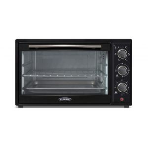 Horno eléctrico Axel Cap. 30lts 1600w., vidrio templado, convección forzada, Mod.HC30