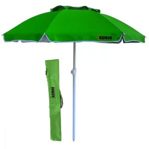 Kaimon Sombrilla 2.4 Mts Con Deflector De Viento Verde