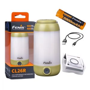 Fenix Farol Cl26r 400 Lum Recargable Verde