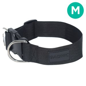 Collar para Perro Negro Gadnic Regulable - Talle M