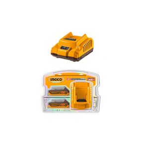 SET X2 BATERIAS Y 1 CARGADOR INDUSTRIAL INGCO FBCPK1222-4