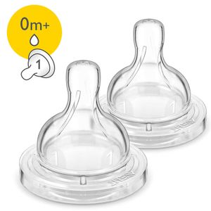 Tetina Philips Avent Scf631/27 Fluir Muy Lento 0m+ 1 Agujero