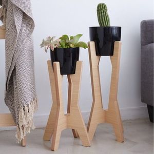 Combo porta macetas Neo, Negro