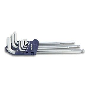 Juego de Llaves Allen Cardánicas - Extra Largas (9 Pzs) BREMEN® 3971