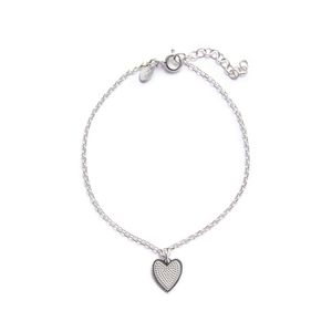 Pulsera Carmín Amor de Plata 925