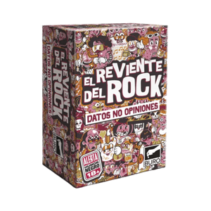 Juego De Cartas Datos No Opiniones: El Reviente Del Rock