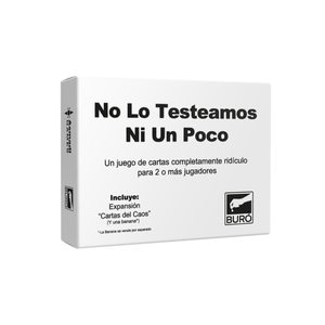 Juego de Mesa No Lo Testeamos Ni Un Poco Buró