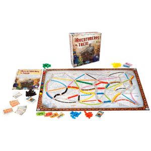 Juego De Mesa Aventureros Al Tren América Maldon