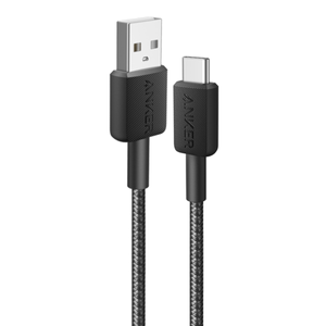 Cable Anker 322 Cable Usb-a A Usb-c 3ft Trenzado Color Negro