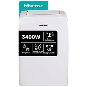 Aire Acondicionado Portátil Hisense AP12HR4SEJSOOPI 3400Watts f/c