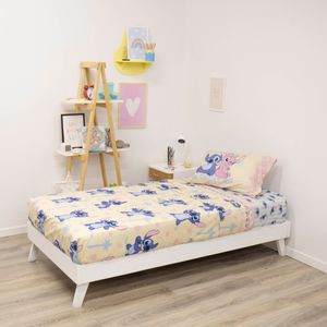 Juego de Sabanas de 1 1/2 plaza  Stitch