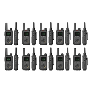 Pack 20 Radios Movil Handy Baofeng BF T17 Batería Recargable 16 Canales
