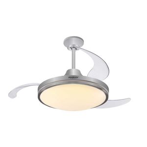 Ventilador de Techo Peabody PE-VTRDC425S 72 Watts Silver