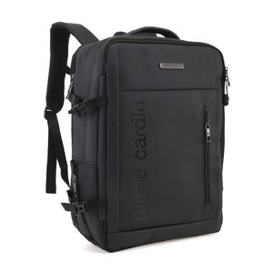 Mochila Travel Pierre Cardin Impermeable Fuelle Extendible Espacio Zapatillas