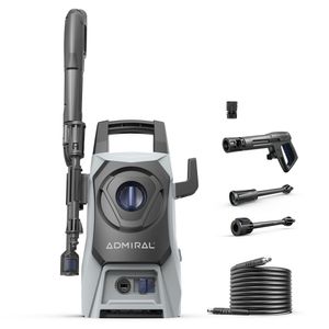 Hidrolavadora Admiral 1200w 100 Bar con Autostop + Accesorios Alta Presión