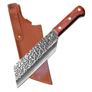Cuchillo de Chef Forjado Cuk By Gadnic con Funda de Piel