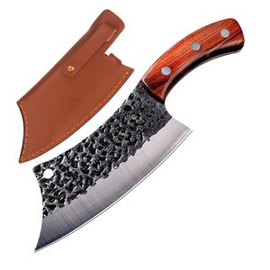 Cuchillo Chef De Cocina Profesional Gadnic De Acero Forjado A Mano