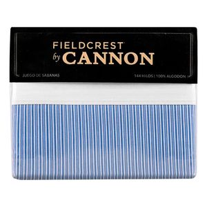 Juego Sabanas Cannon Algodón 144 Hilos 1 Plaza Y Media