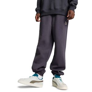 Pantalón Puma Club De Course Sportstyle Unisex Moda Gris