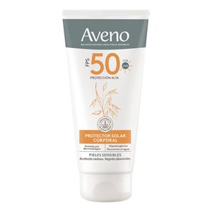 Aveno Protector Solar Corporal Pieles Sensibles 50fps 175ml