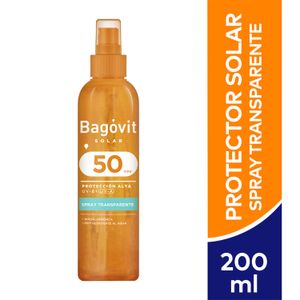 Bagovit Solar Spray Transparente Fps50+ X 200ml
