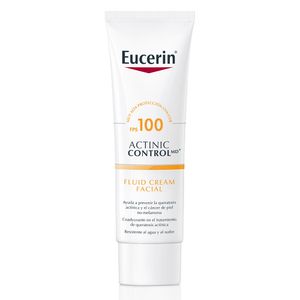 Protección solar facial Eucerin Actinic Control FPS 100 para todo tipo de piel x 80 ml
