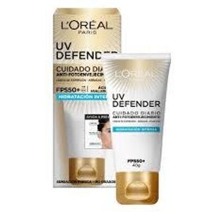 Loréal Paris Uv Defender Crema Hidratación Intensa Fps50 40g