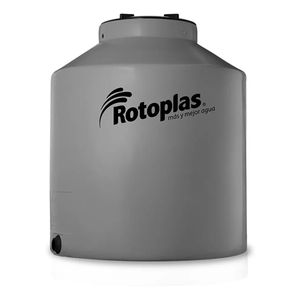 Tanque de agua Rotoplas Tricapa Vertical Gris 600L 117cm x 97cm