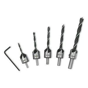 Juego de Mechas Biseladoras para Madera [5 Pzs] BREMEN® 7597
