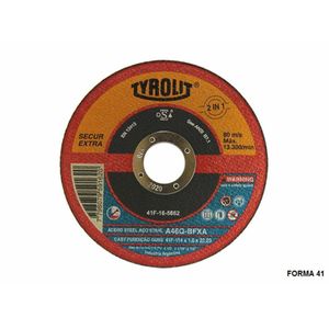 Disco Abrasivo | TYROLIT SECUR EXTRA 2 en 1 (178x1,6x22,23) 41F-19-5662
