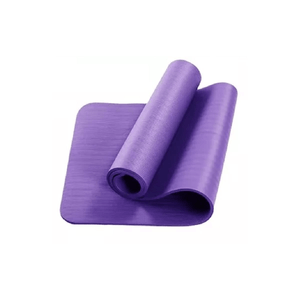 Mat Yoga Antideslizante 10mm Colchonetas Ejercicio Pilates Violeta Waggs