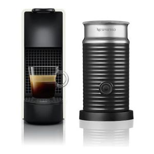 NESPRESSO CAFETERA A3KC30 AR-WH-NE2 ESSENZA MINI WHITE RECTANGULAR+AEROCCINO