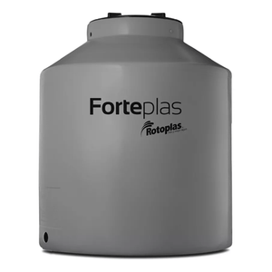 Tanque De Agua Forteplas 850l Rotoplas Tricapa Vertical Gris