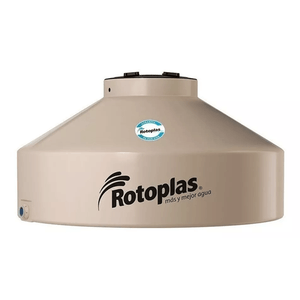 Tanque De Agua Rotoplas Flat 500L Arena 77 x 116.5cm