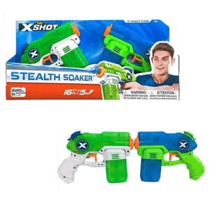 PISTOLA DE AGUA X-SHOT DOUBLE SMALL STEALTH SOAKER
