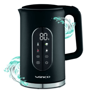 Pava Electrica Winco Digital Funcion Cafe Mate Panel Tactil 1.7 Lts
