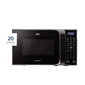 Microondas Bgh Eco Negro 20 Litros B120dn20