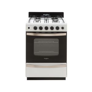 Cocina Whirlpool 56Cm Wfb57Dw Blanca Mg Luz C/V