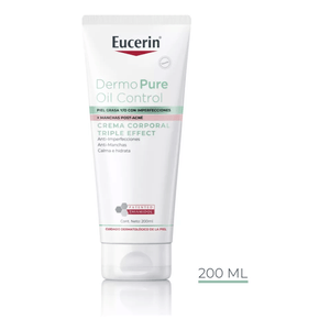Crema Corporal Eucerin Dermopure Triple Effect P Grasa 200ml