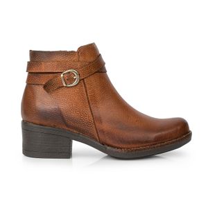 BOTA GLASCO SUELA BOTINETA CUERO MUJER CASUAL