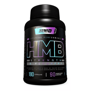 Hmb Star Nutrition 180 Cápsulas Sabor Neutro 500mg