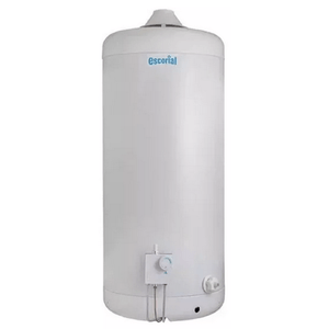 Termotanque Gas Escorial 80Lts Carga Superior Para Colgar Apoyar 3Año Gtia