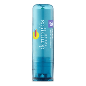 Protector Labial Dermaglós Solar Incoloro Fps50 Lapiz 3.4g