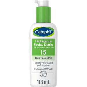 Cetaphil Hidratante Facial Diario Fps15 X118ml Piel Sensible