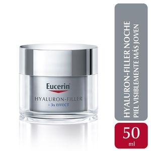 Crema antiarrugas de noche Eucerin HYALURON-FILLER + 3x Effect para todo tipo de piel x 50 ml