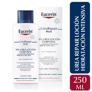 Loción corporal Eucerin UreaRepair PLUS 10% para piel seca x 250 ml