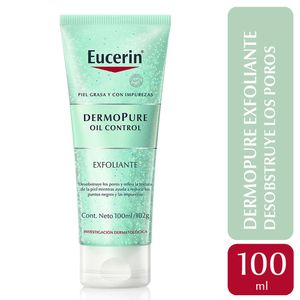 Exfoliante Eucerin DermoPURE Oil Control para piel grasa x 100 ml