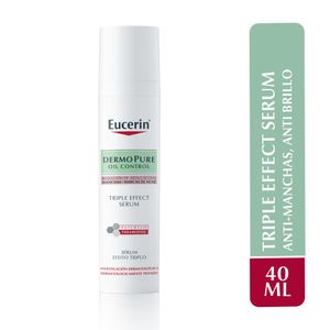 Sérum triple efecto Eucerin DermoPURE Oil Control para manchas post acné x 40 ml